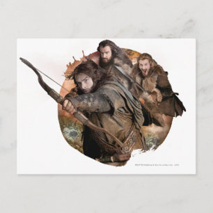 Cartão Postal Kili, THORIN OAKENSHIELD™ e Fili
