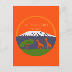 Cartão Postal Kilimanjaro Altitude