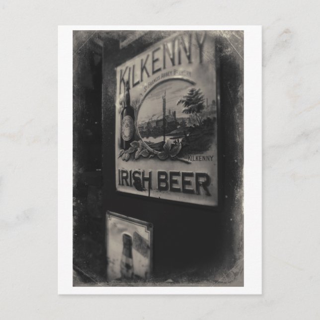 Cartão Postal Kilkenny / Irish Beer (Frente)