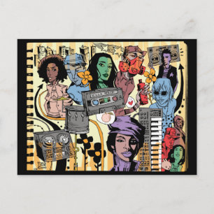 Cartão Postal Killa Peach Postcard