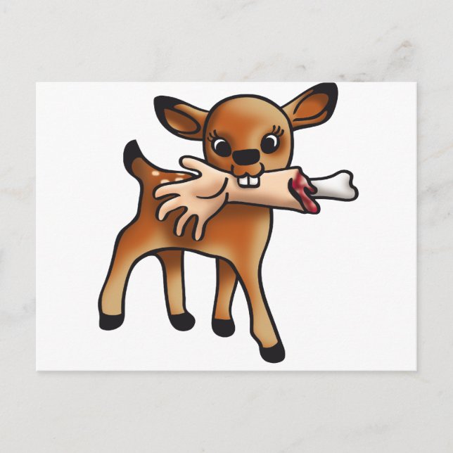 Cartão Postal Killer Bambi (Frente)