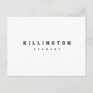 Cartão Postal Killington Vermont