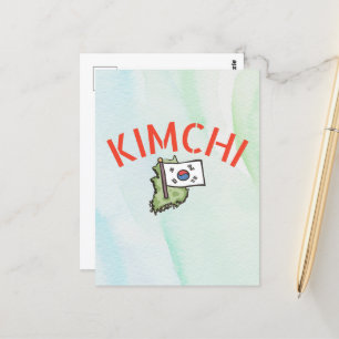 Cartão Postal kimchi fofo