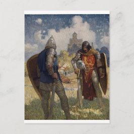 Cartão Postal King Arthur & Castle