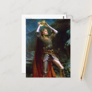 Cartão Postal King Arthur por Charles Ernest Butler