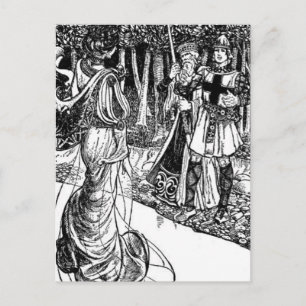 Cartão Postal King Arthur Postcard