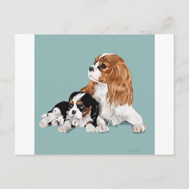 Cartão Postal King Charles (Frente)