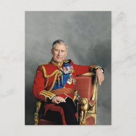Cartão Postal King Charles III