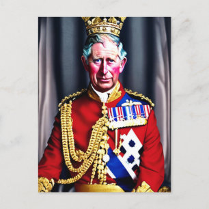 Cartão Postal King Charles III