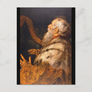Cartão Postal King David', Sir Peter Paul_Dutch Mestrados
