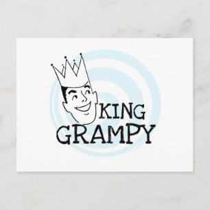 Cartão Postal King Grampy Camisetas e presentes