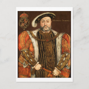Cartão Postal King Henry VIII
