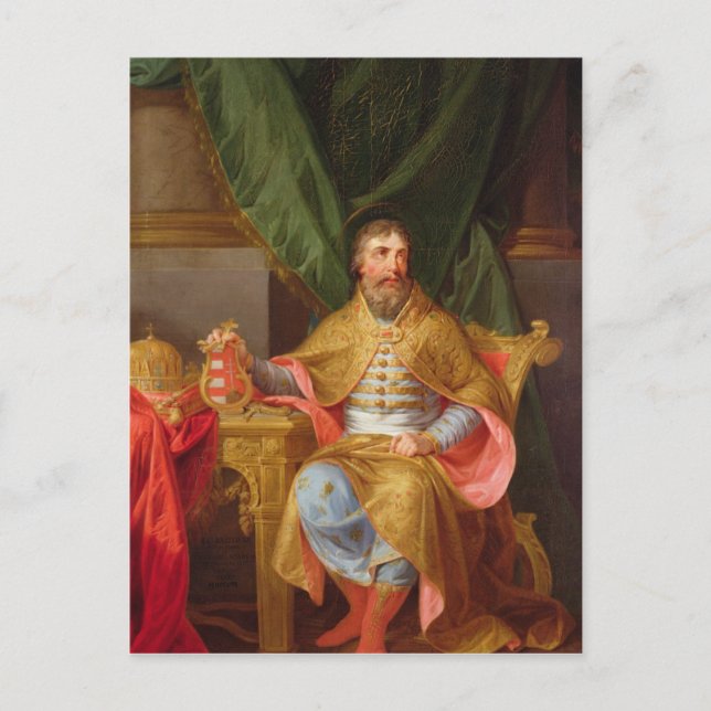 Cartão Postal King Stephen (Frente)