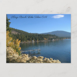 Cartão postal Kings Beach Lake Tahoe