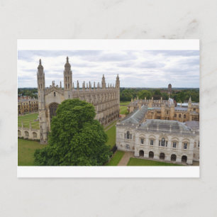 Cartão Postal King's College, Cambridge