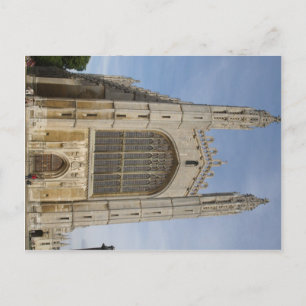 Cartão Postal Kings College Chappel Em Cambridge, Reino Unido