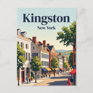 Cartão Postal Kingston, Nova York