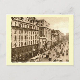 Cartão Postal Kingsway, Londres, Inglaterra Vintage