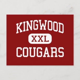 Cartão Postal Kingwood - Cougars - Médio - Kingwood Texas