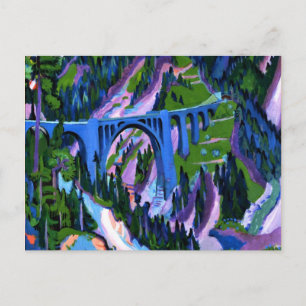 Cartão Postal Kirchner - Ponte em Wiesen