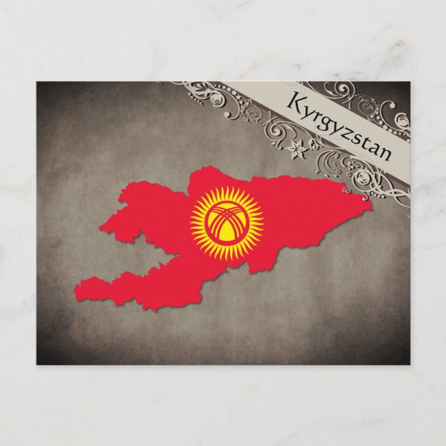 Cartão Postal Kirgisistão (Frente)