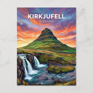 Cartão Postal Kirkjufell Islândia