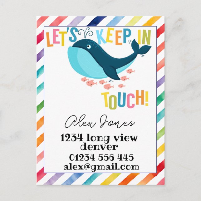 Cartão Postal KIs mantêm contato com o KIT (Frente)