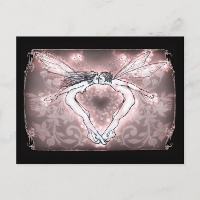 Cartão Postal Kisses (Frente)