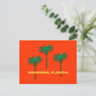 Cartão Postal KISSIMMEE, FLORIDA Palm Trees