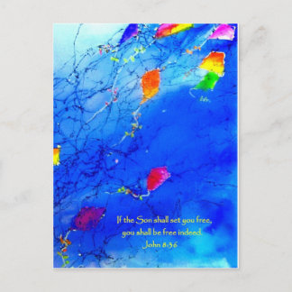 Cartão Postal Kite Sky