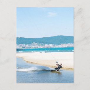 Cartão Postal Kitesurfer