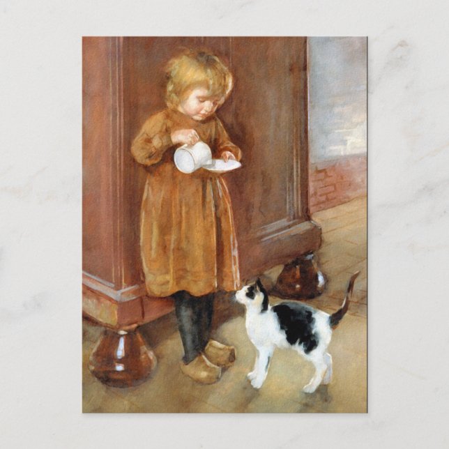 Cartão Postal Kitty Cat (Frente)