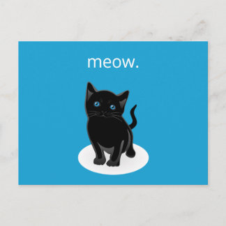Cartão Postal Kitty Cat
