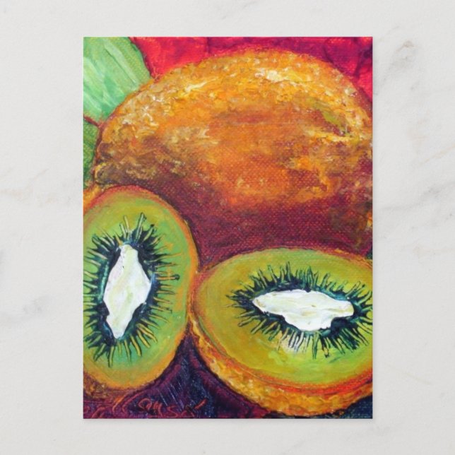 Cartão Postal Kiwi (Frente)