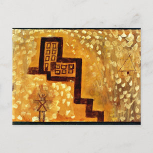 Cartão Postal Klee - A Casa do Alto