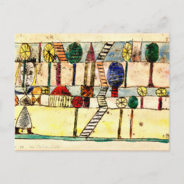 Cartão Postal Klee - A Vila Louca