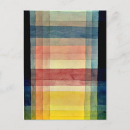 Cartão Postal Klee - Arquitetura da planície