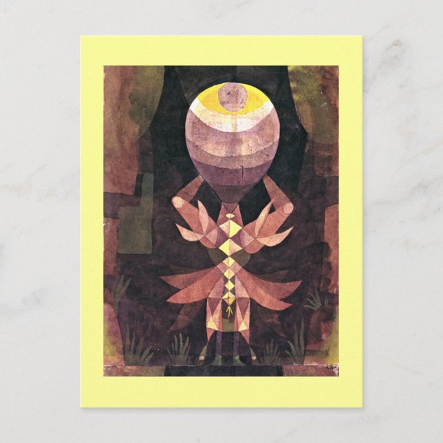 Cartão Postal Klee - Berry Selvagem, pintura de Paul Klee (Frente)