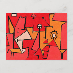 Cartão Postal Klee - Calor