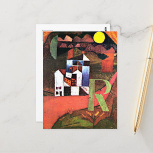 Cartão Postal Klee - Cidade de R