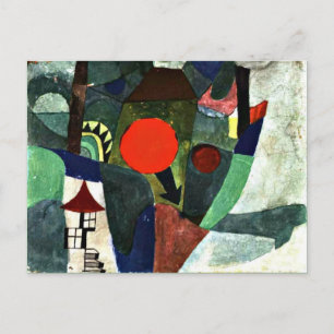 Cartão Postal Klee - Com o Sol de Definição