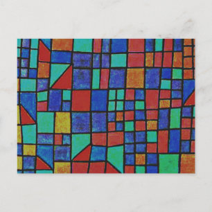 Cartão Postal Klee - Fachada de Vidro
