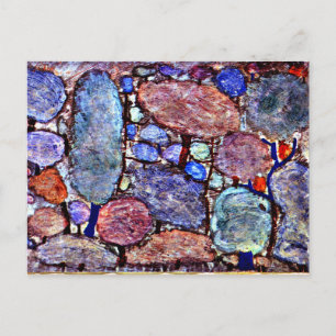 Cartão Postal Klee - Floresta Colorida