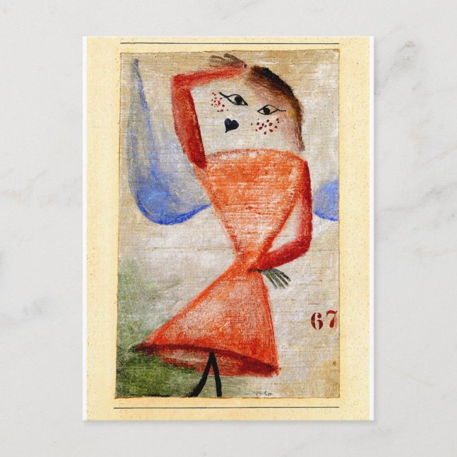 Cartão Postal Klee - Fragmento 67 (Frente)