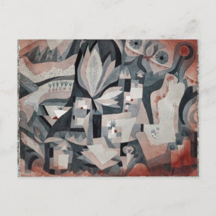 Cartão Postal Klee - Jardim do Resfriador Seco