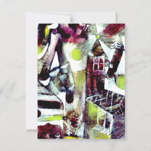 Cartão Postal Klee - Legenda do pântano