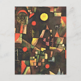 Cartão Postal Klee - Lua cheia