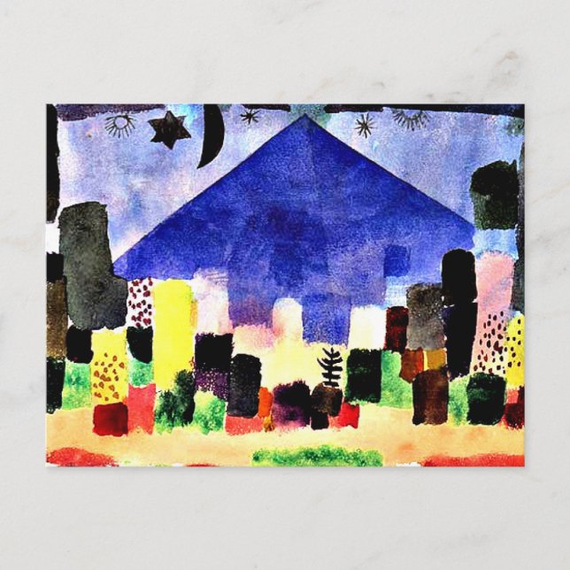 Cartão Postal Klee - Monte Niesen (Frente)