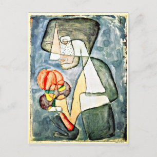 Cartão Postal Klee - Mulher com Tomato