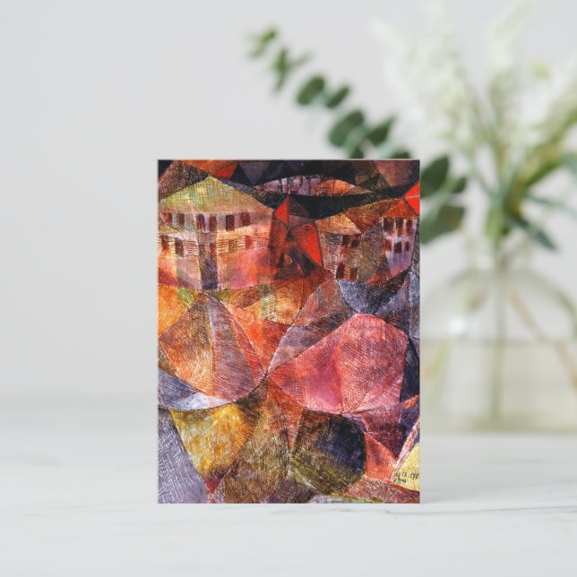 Cartão Postal Klee - O Hotel (Em pé/Frente)